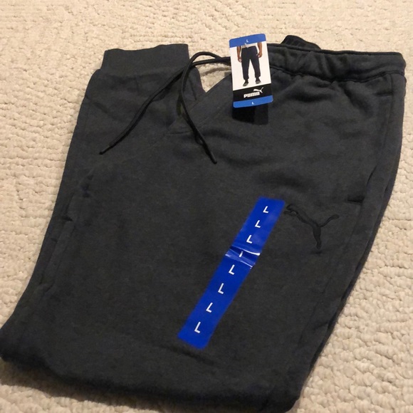 puma mens french terry jogger